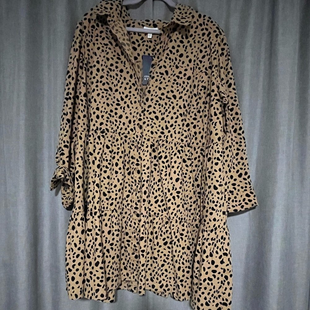 Crown & Ivy Animal Print Dress